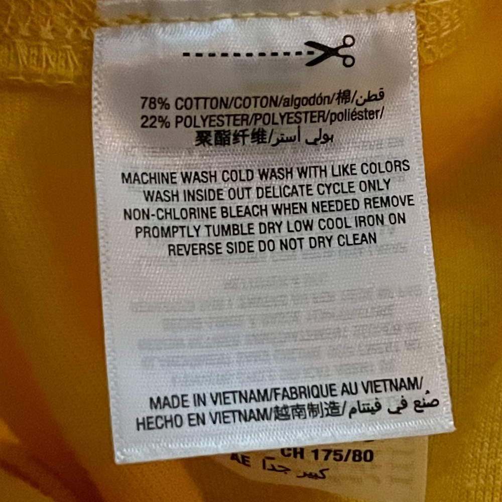 Juicy Couture Yellow Track Pants - Picture 5 of 6